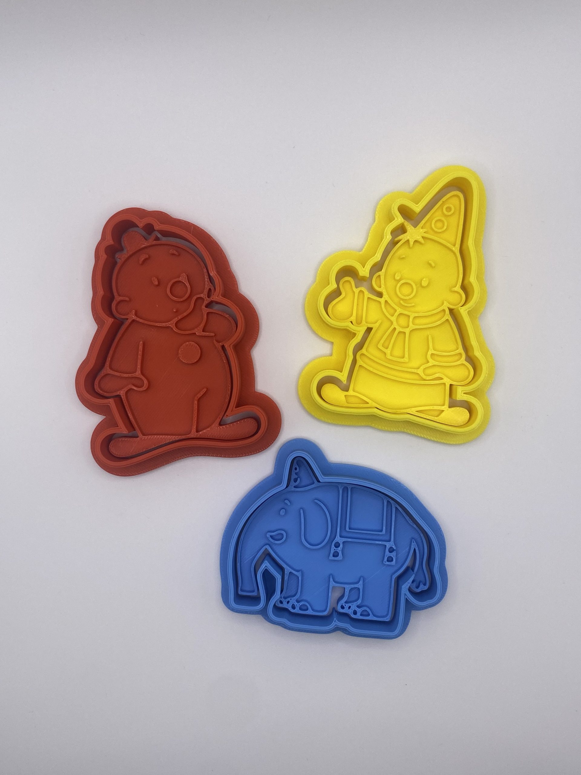 Bumba Cookie Cutters – 3 Figuren (Bumba, Bumbalu & Olifant)