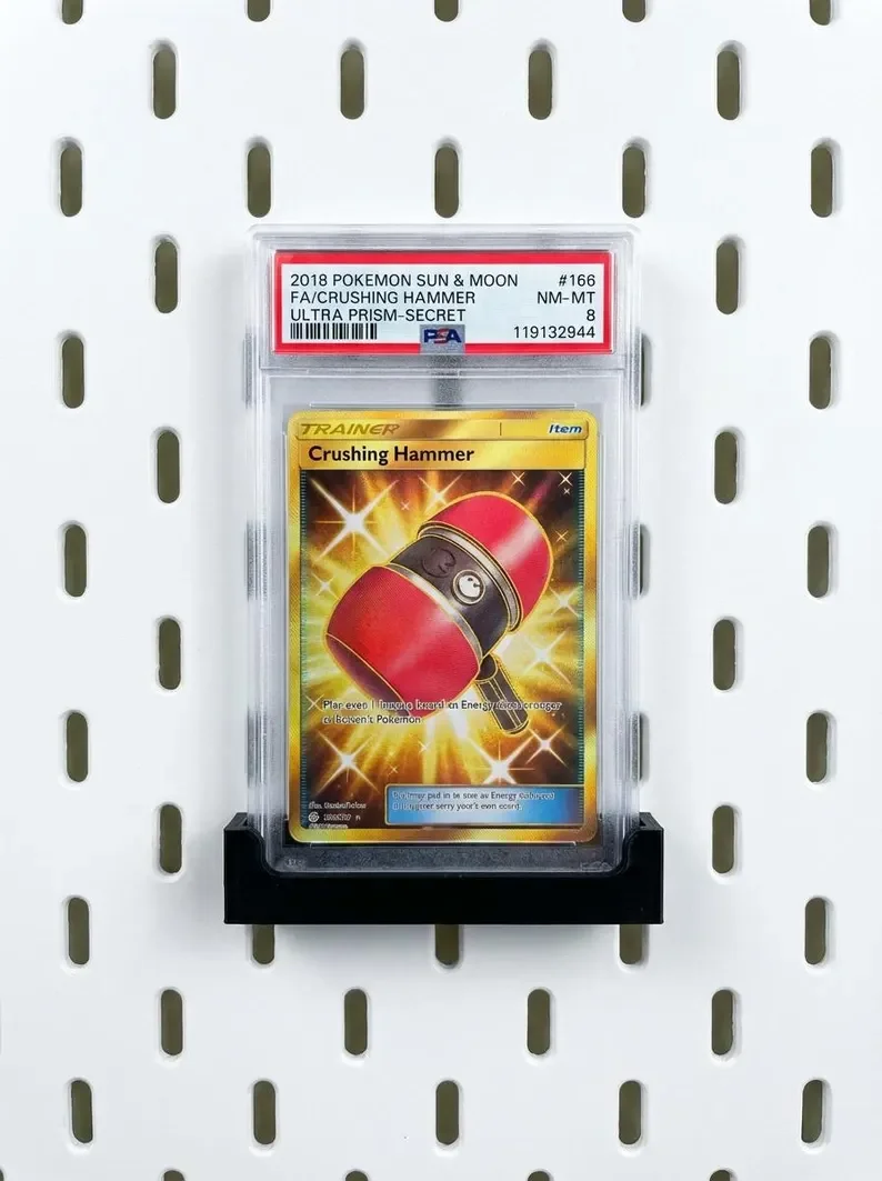 PSA Pokémon Kaart Houder voor IKEA SKÅDIS Pegboard