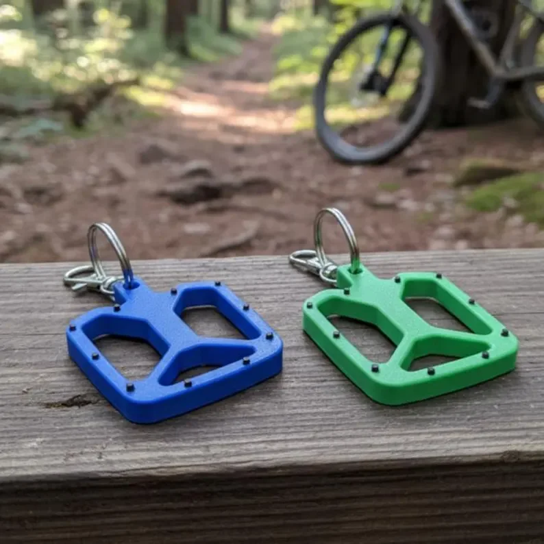 MTB Sleutelhanger Pedal – Mountainbike Keychain Cadeau voor Fietsers