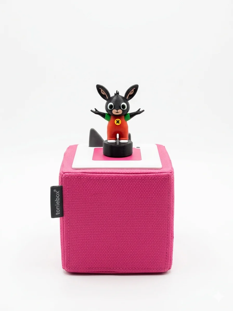Bing Tonie voor de Toniebox. Luister naar verhalen en muziek met dit populaire kinderfiguur. Eenvoudig en leuk voor kinderen.
