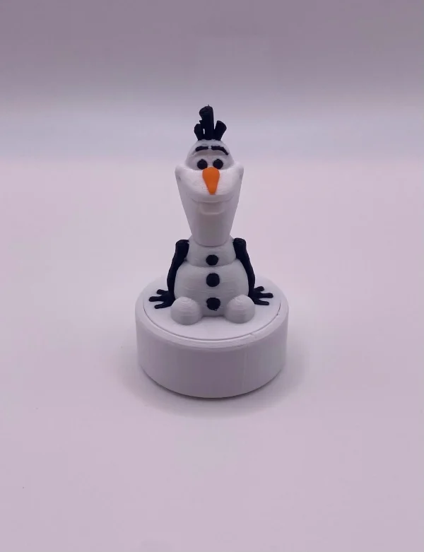 Olaf figuurtje voor de Toniebox – Inclusief Base & Deksel (exclusief chip & magneetjes)